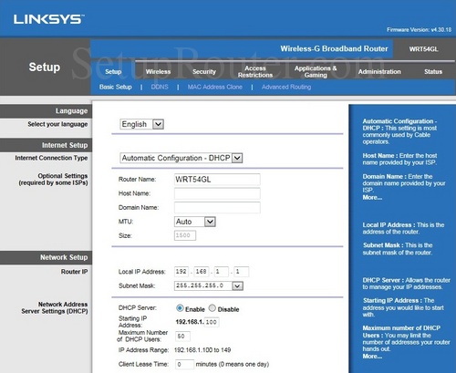 Download linksys router setup software